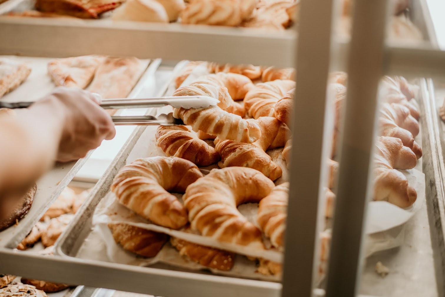 Customer picking a cuerno de guatemala