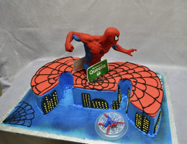 spider-man cake