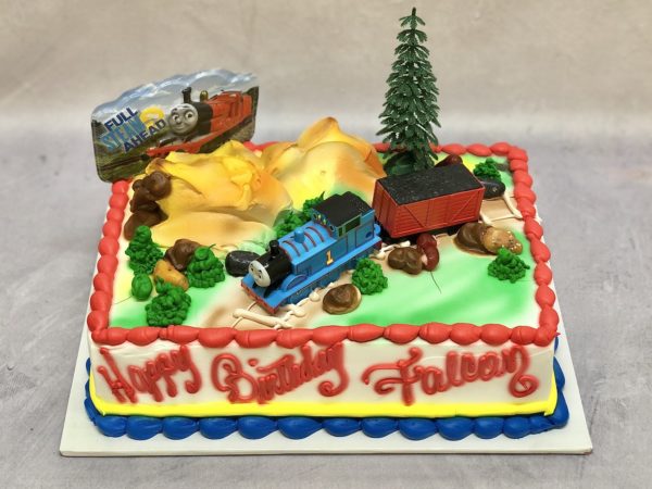 thomas the train cake